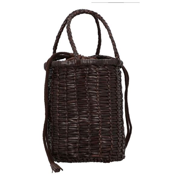 Dragon Diffusion Handbags - Dragon Diffusion Lina Leather Bucket Bag, Brown